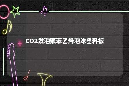 CO2发泡聚苯乙烯泡沫塑料板