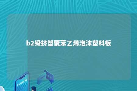 b2级挤塑聚苯乙烯泡沫塑料板