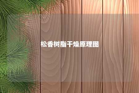 松香树脂干燥原理图