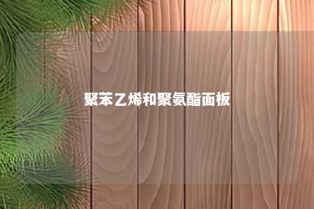 聚苯乙烯和聚氨酯面板