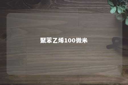 聚苯乙烯100微米