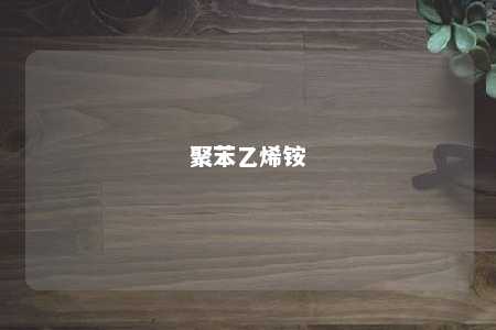 聚苯乙烯铵