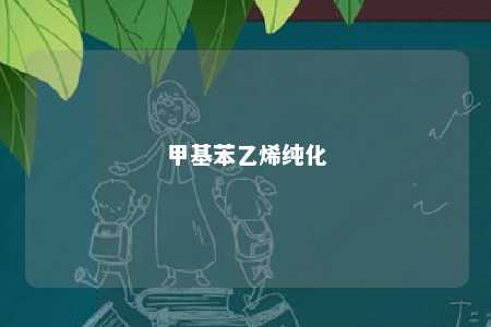 甲基苯乙烯纯化