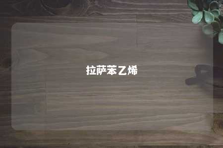 拉萨苯乙烯