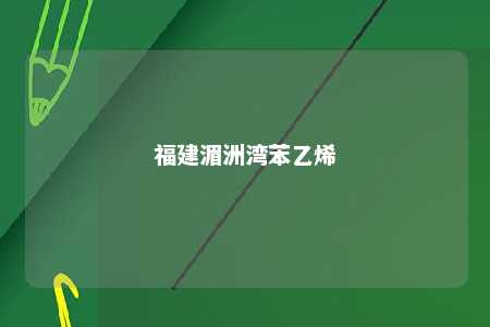 福建湄洲湾苯乙烯