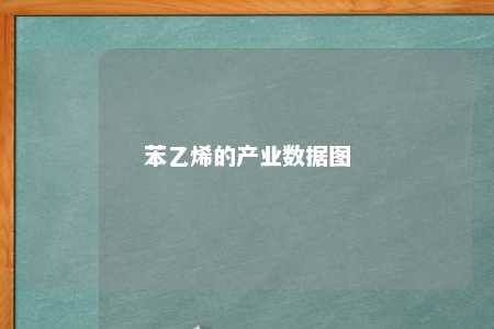 苯乙烯的产业数据图