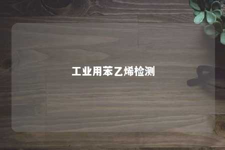 工业用苯乙烯检测