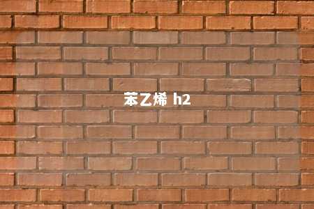 苯乙烯 h2