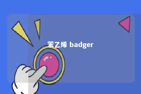 苯乙烯 badger