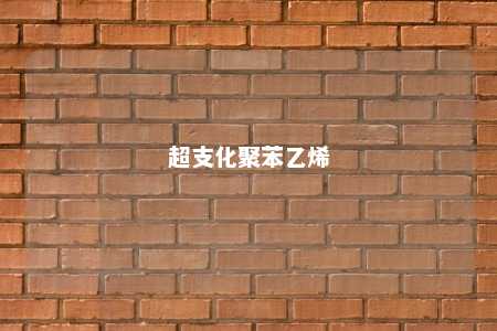超支化聚苯乙烯