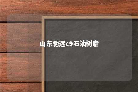 山东驰远c9石油树脂
