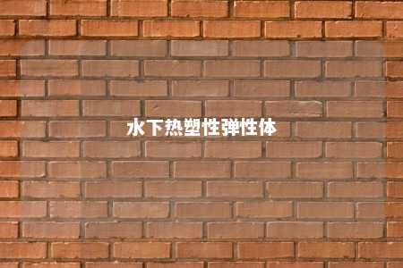 水下热塑性弹性体