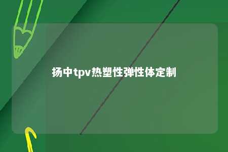 扬中tpv热塑性弹性体定制