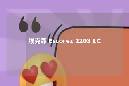 埃克森 Escorez 2203 LC